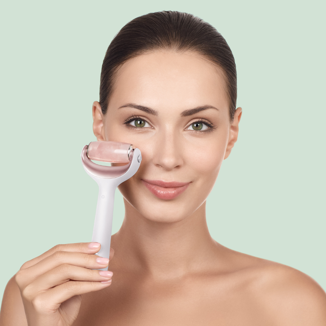 Geske SmartAppGuided™ MicroNeedle Face & Body Roller (9 in 1)