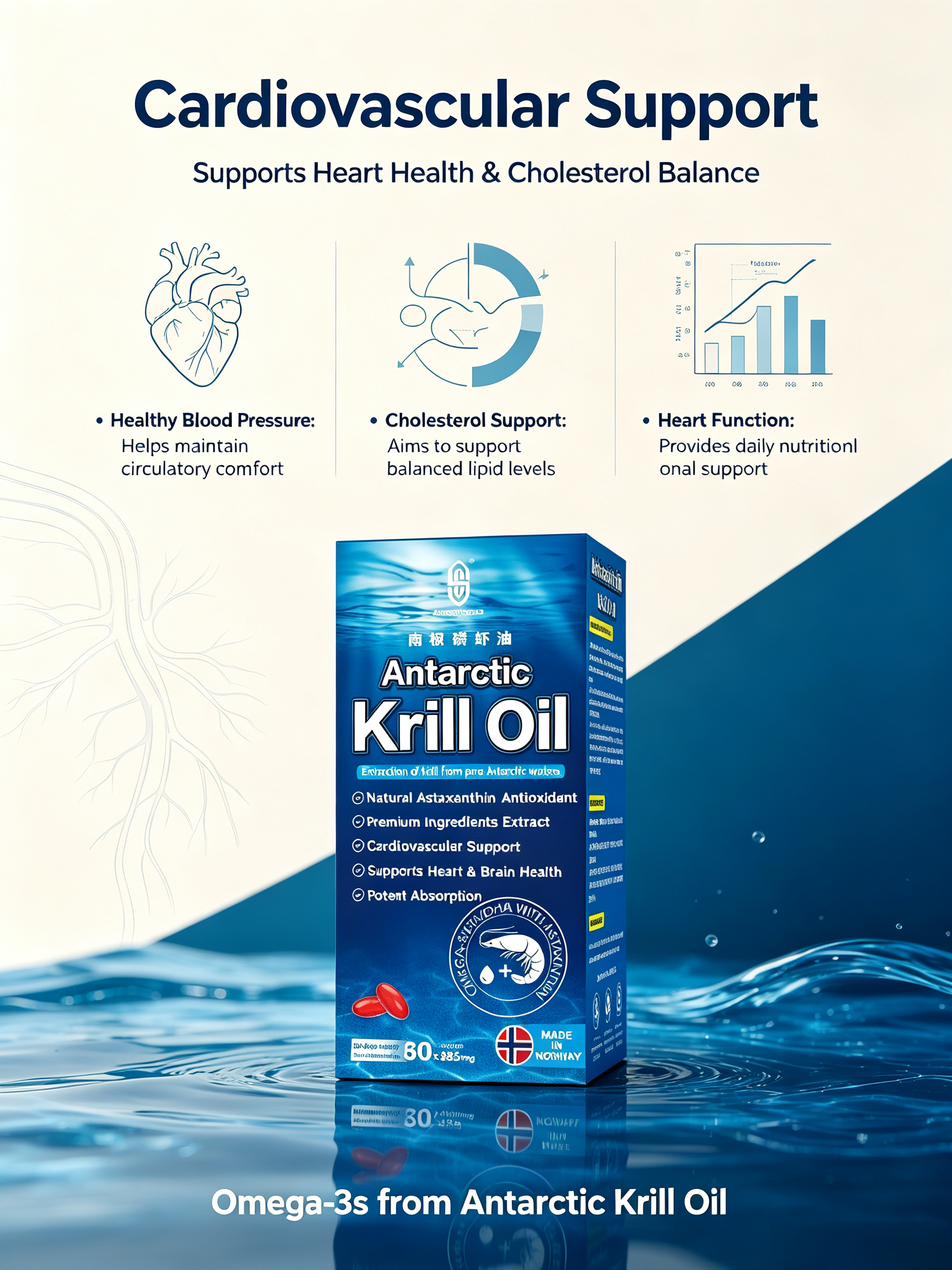 SINGCHOICE Antarctic Kril Oil 60S