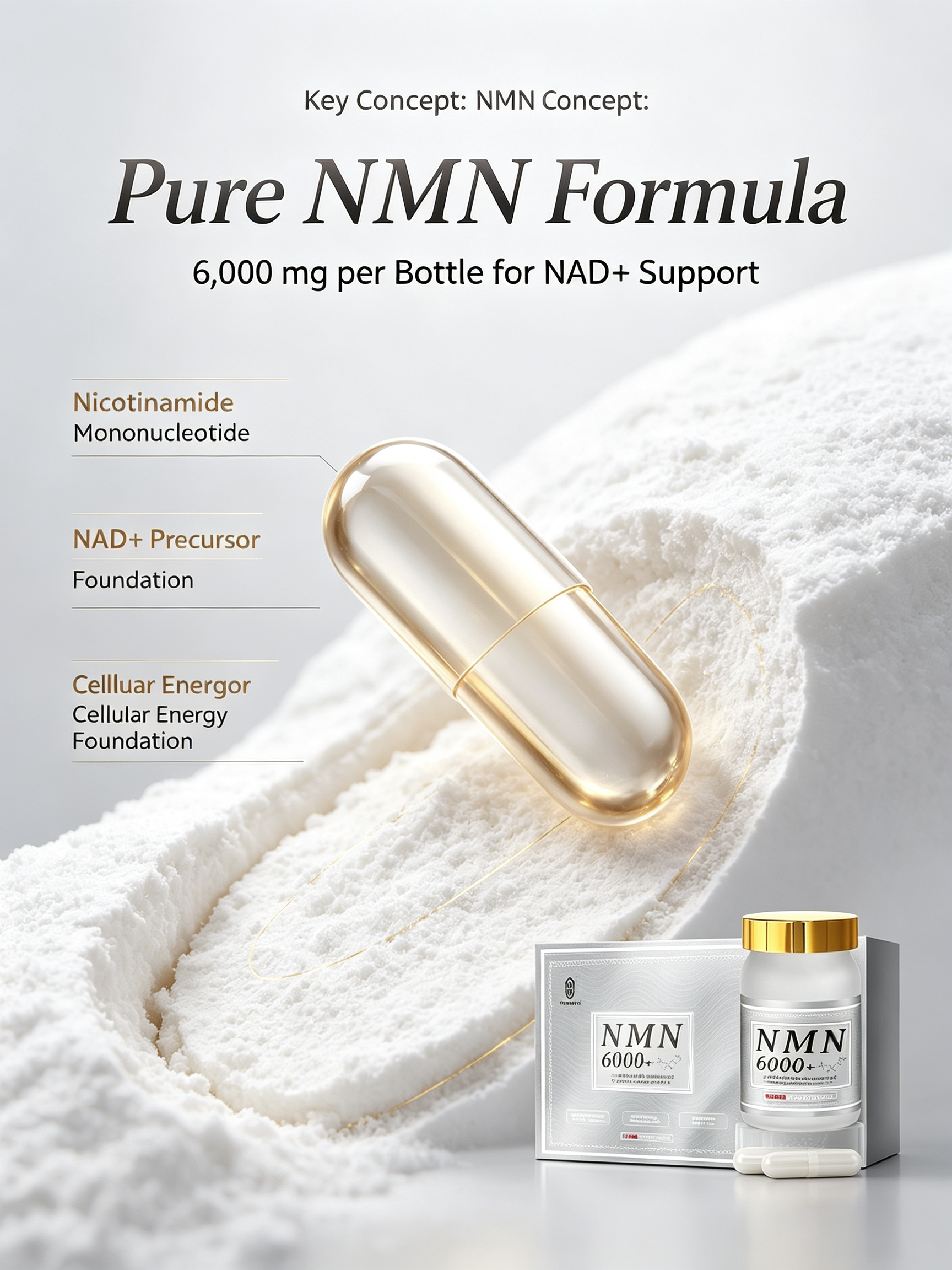 SINGCHOICE NMN6000+ Anti-Aging Formula