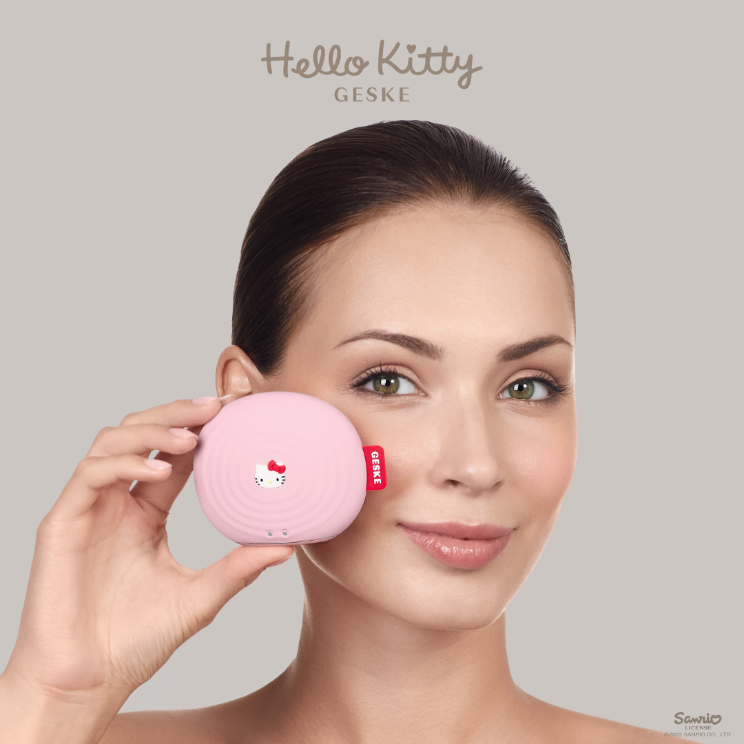 Hello Kitty Geske SmartAppGuided™ Sonic Facial Brush | 4 in 1