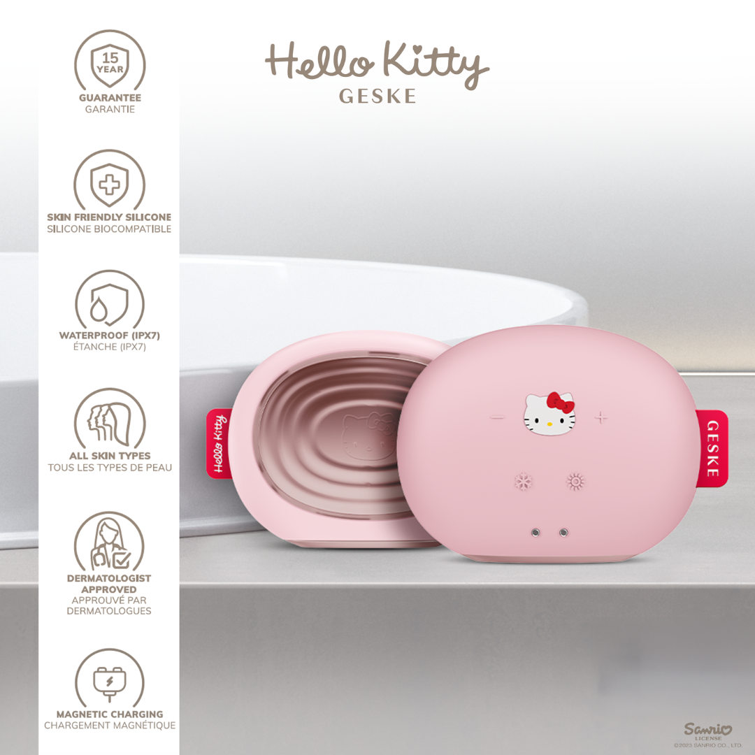 Hello Kitty Geske SmartAppGuided™ Sonic Warm & Cool Mask | 8 in 1