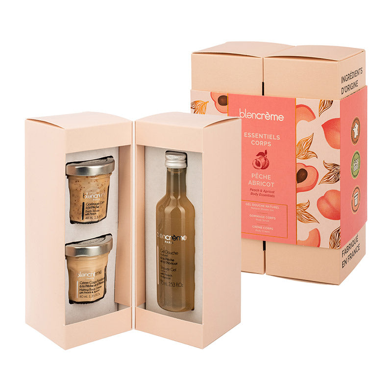 Blancrème Peach & Apricot Body Essentials Trio