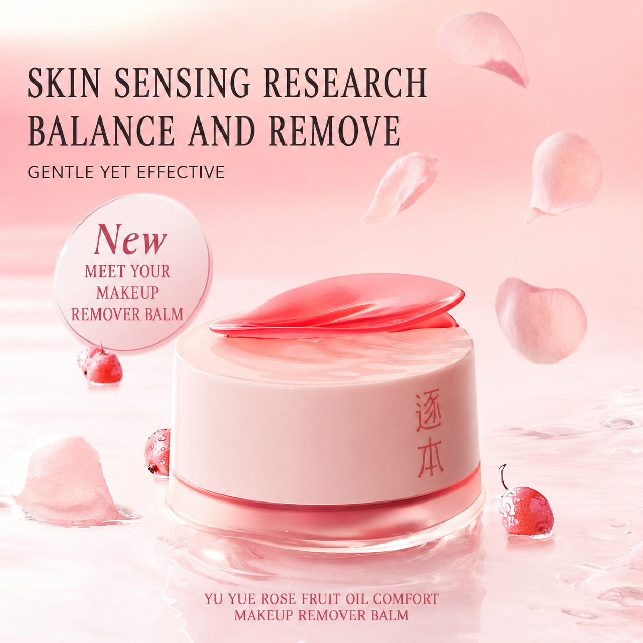 ZHUBEN ROSE RUBIGINOSA CLEANSING BALM