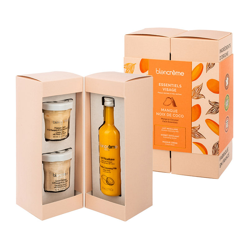 Blancrème Mango & Coconut Face Essentials Trio