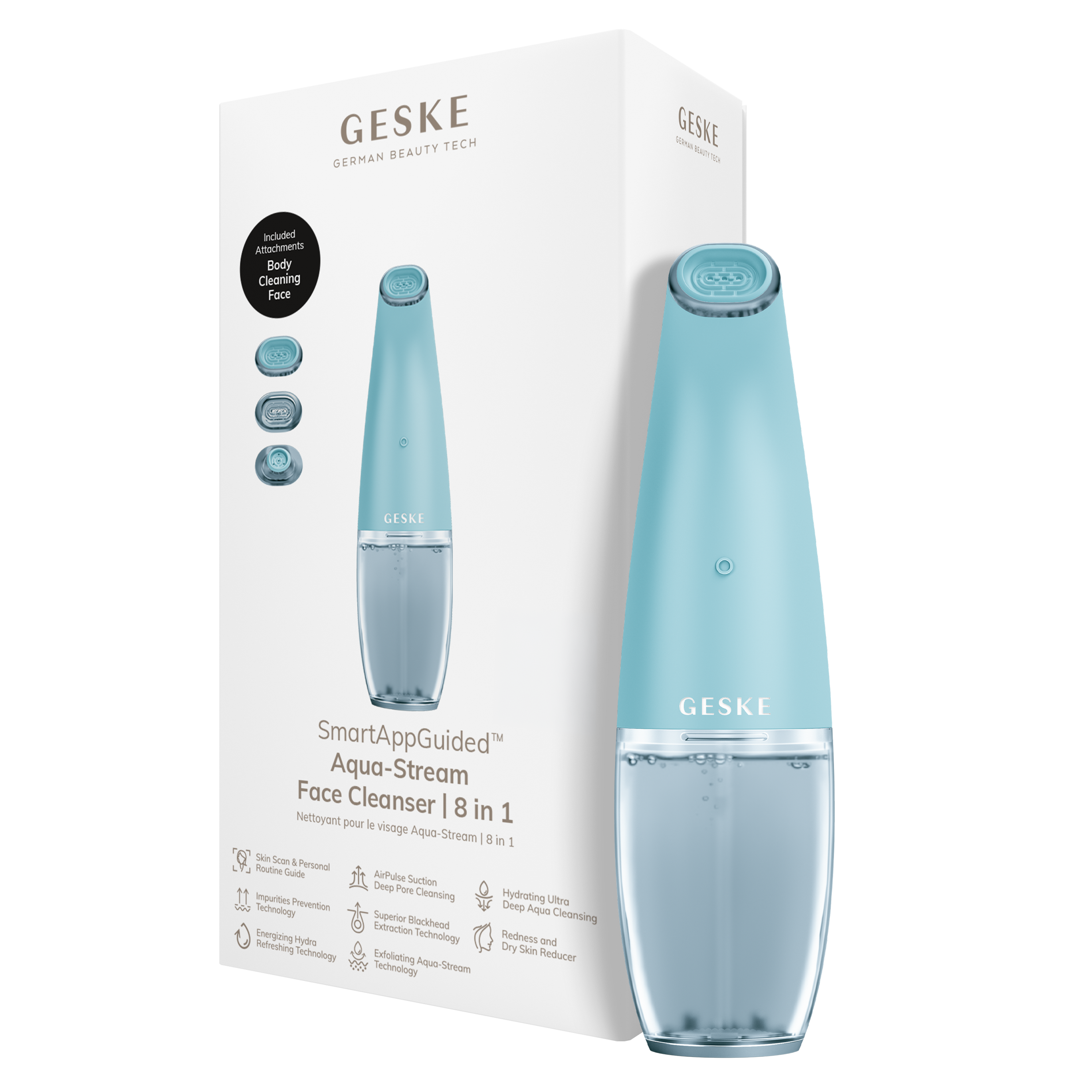 Geske Aqua-Stream Face Cleanser | 8 in 1
