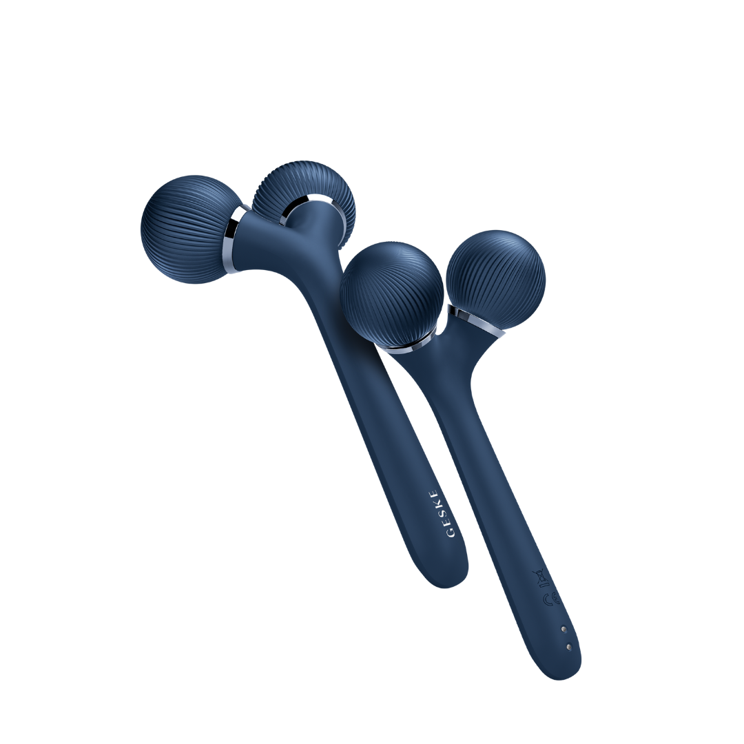 Geske SmartAppGuided™ Sonic Facial &amp; Body Roller (4 in 1)