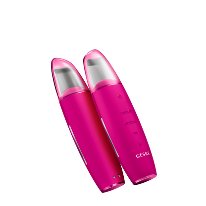 Geske SmartAppGuided™ MicroCurrent Skin Scrubber &amp; Blackhead Remover | 9 in 1