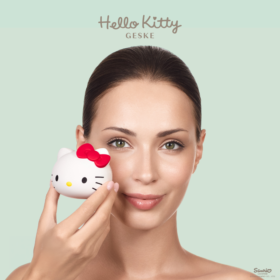 Hello Kitty Geske SmartAppGuided™ Sonic Facial Brush | 4 in 1