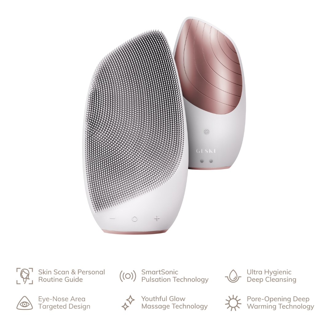 Geske Sonic Thermo Facial Brush (6 in 1)