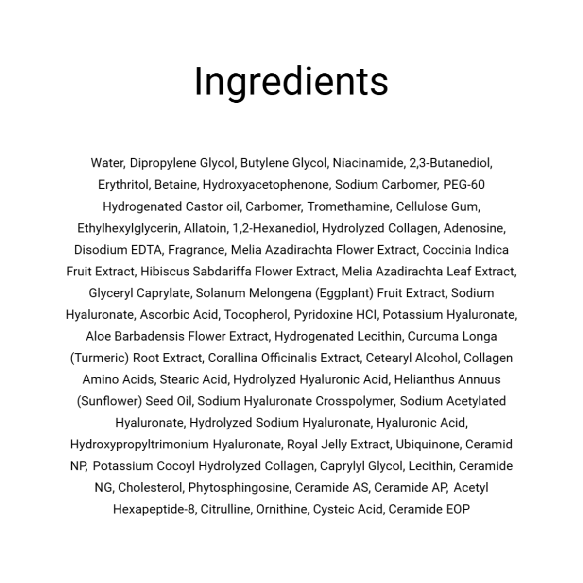 Firming Collagen Gel
