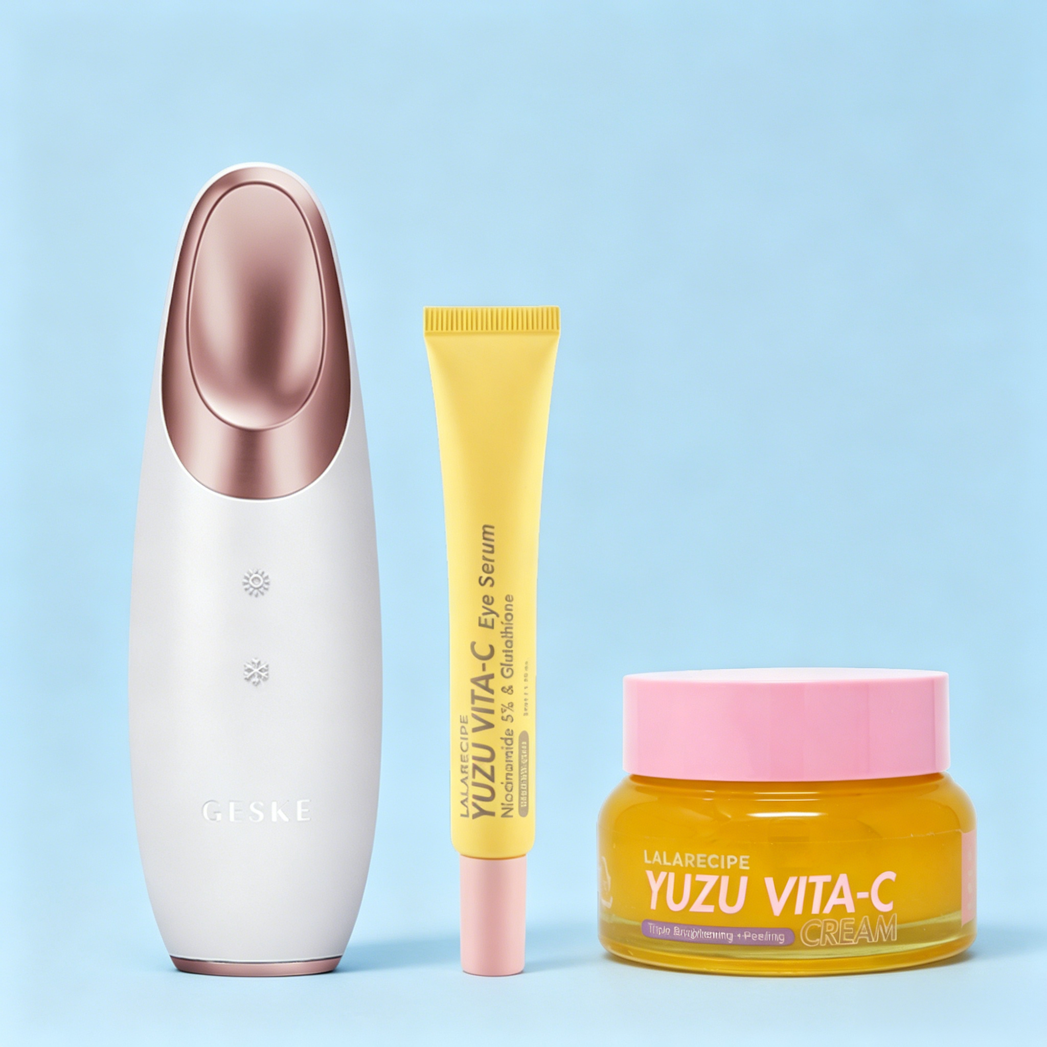 Geske x Lalarecipe: Thermal C-Eye &amp; Skincare Bundle