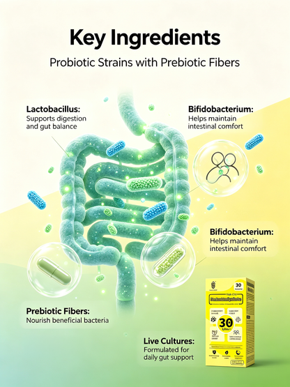 SINGCHOICE Live Intestinal Probiotics