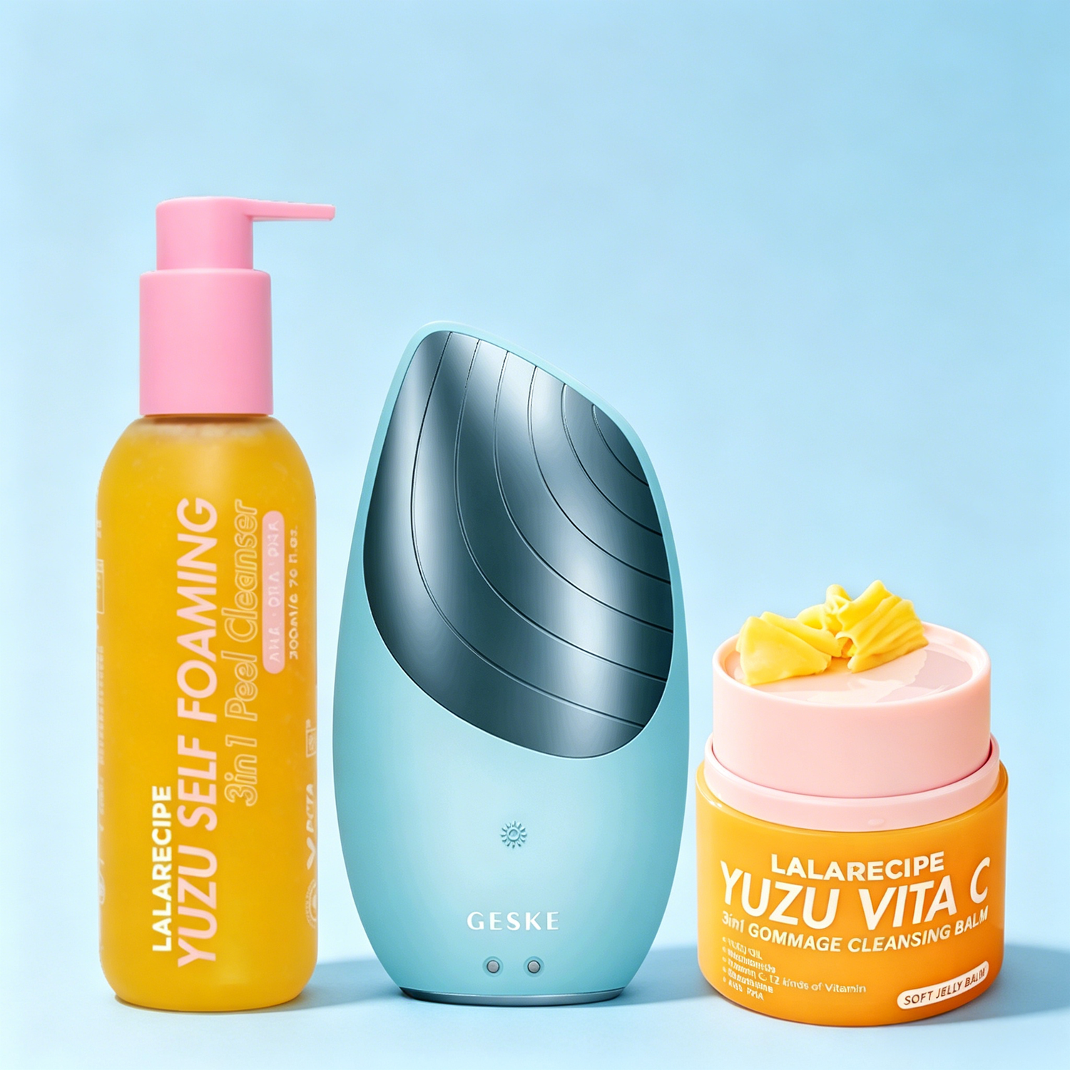 Geske x Lalarecipe: Thermal Radiance Cleansing Trio