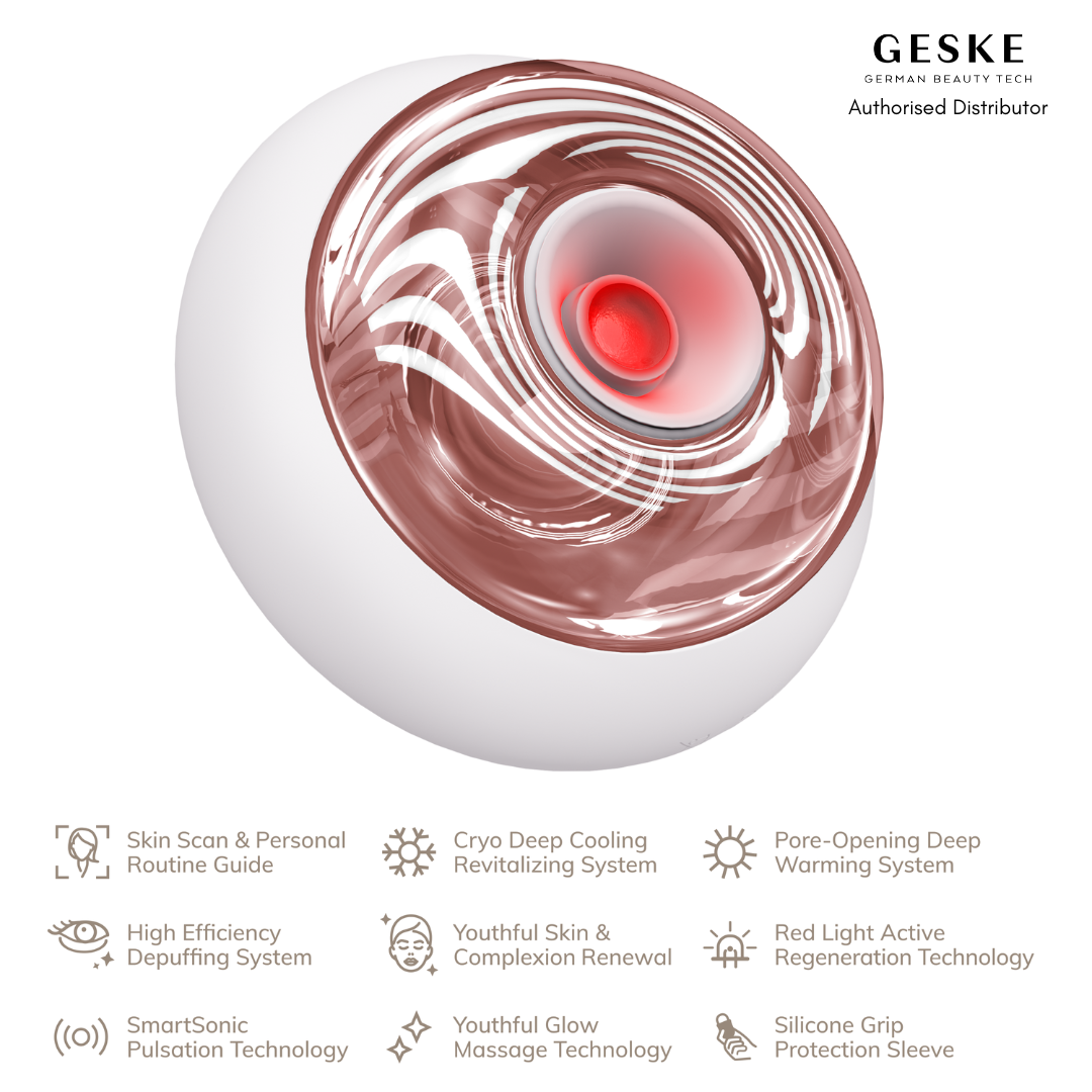Geske Sonic Cool &amp; Warm Face and Body Massager | 9 in 1