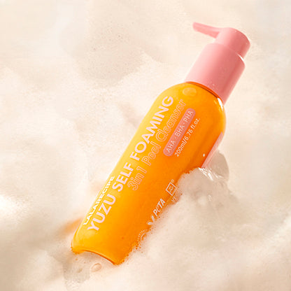 YUZU SELF FOAMING 3in1 Cleanser