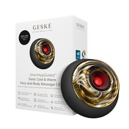 Geske Sonic Cool &amp; Warm Face and Body Massager | 9 in 1