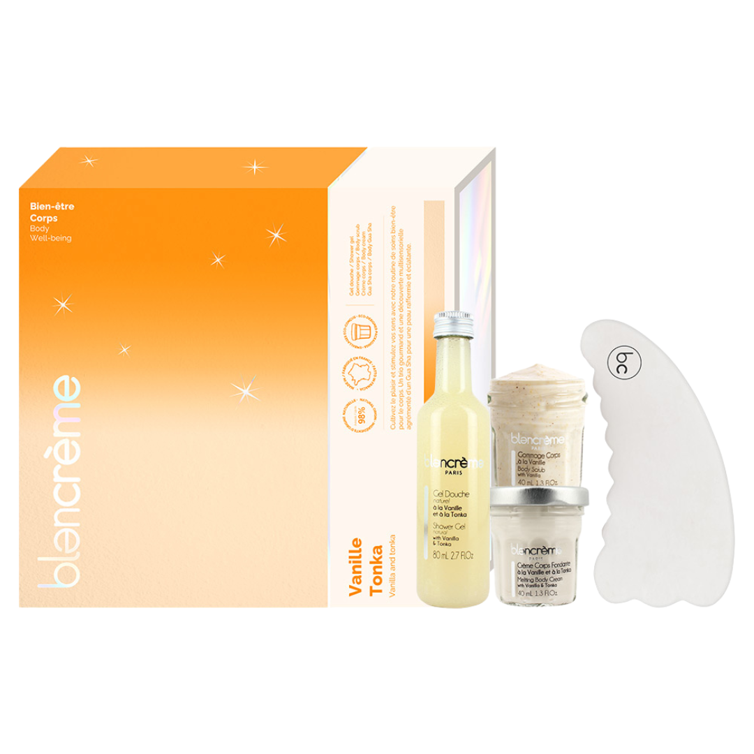 Blancrème Gua Sha Vanilla Tonka Gift Set