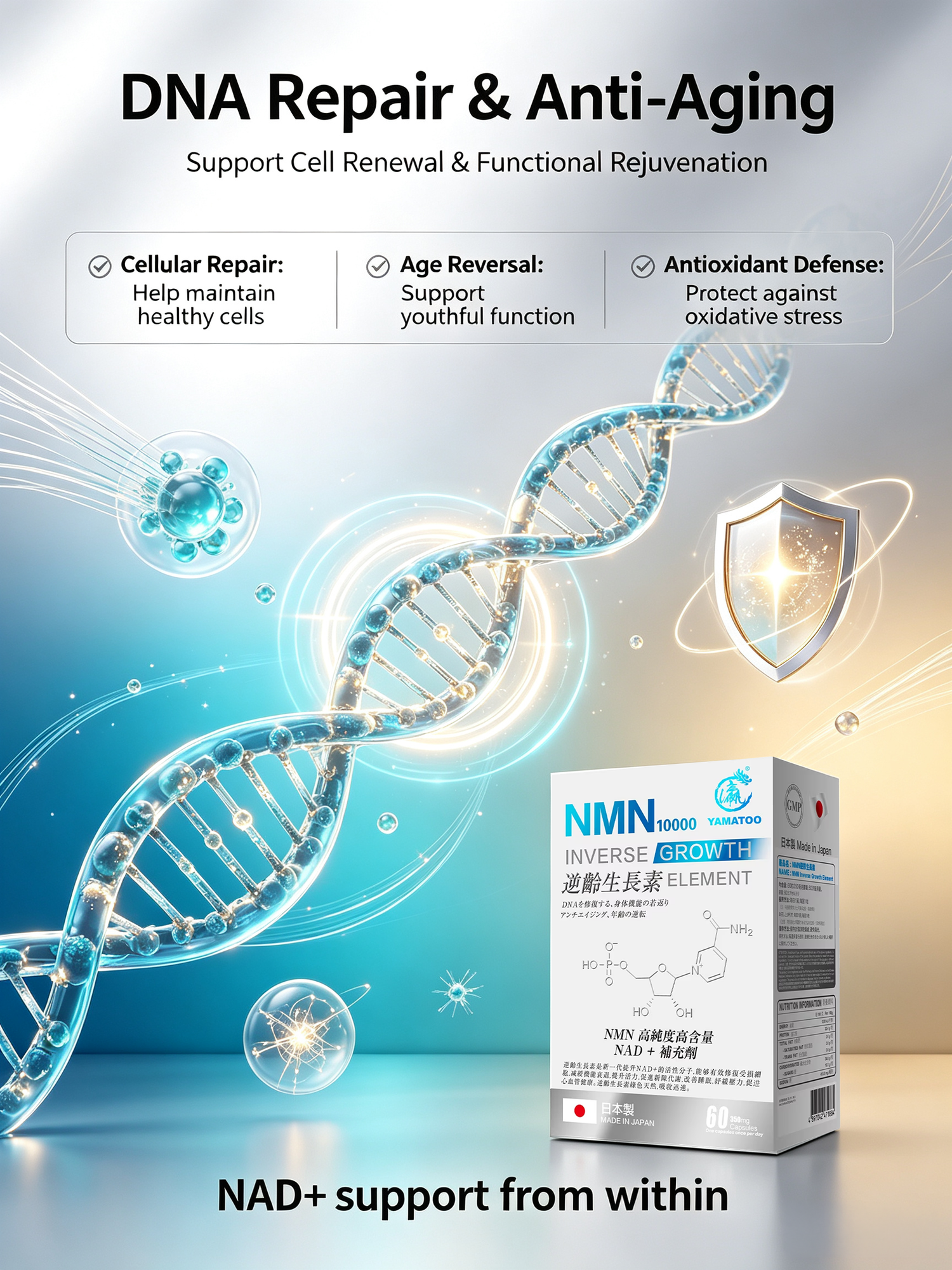 NEWHEALTH NMN Inverse Growth Element
