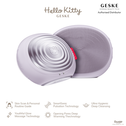 Hello Kitty SmartAppGuided™ Sonic Thermo Facial Brush | 5 in 1