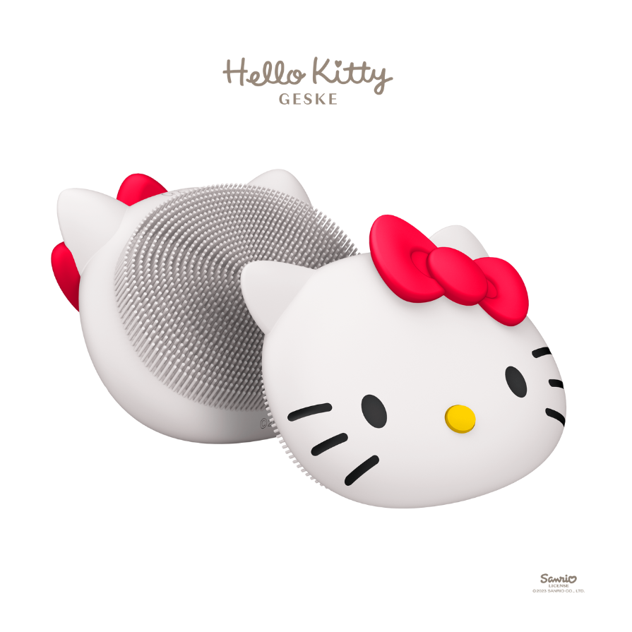 Hello Kitty Geske SmartAppGuided™ Facial Brush | 3 in 1 Hello Kitty