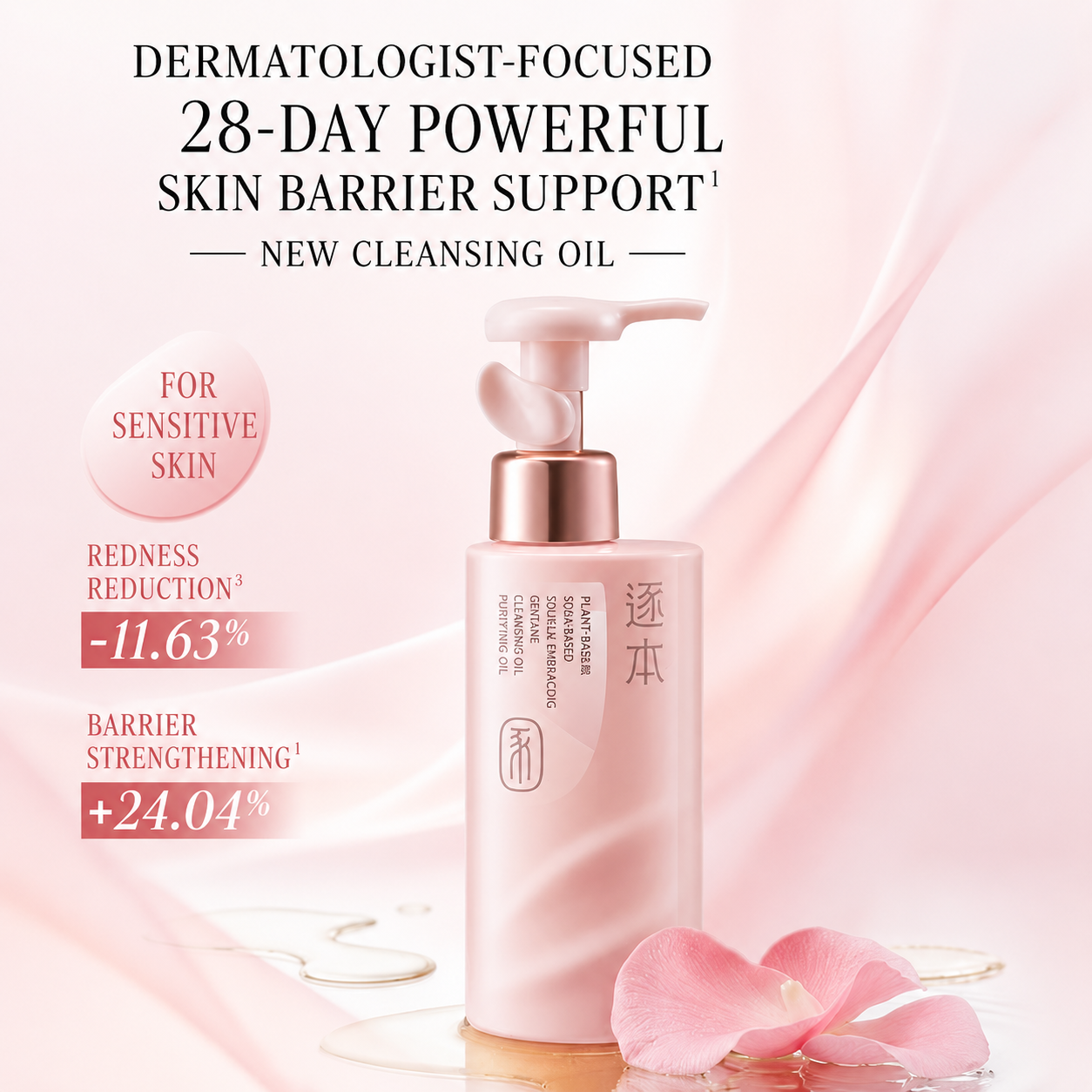 ZHUBEN EMBRACING ESSENCE CLEANSING OIL 150ML