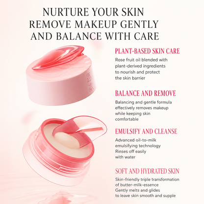 ZHUBEN ROSE RUBIGINOSA CLEANSING BALM