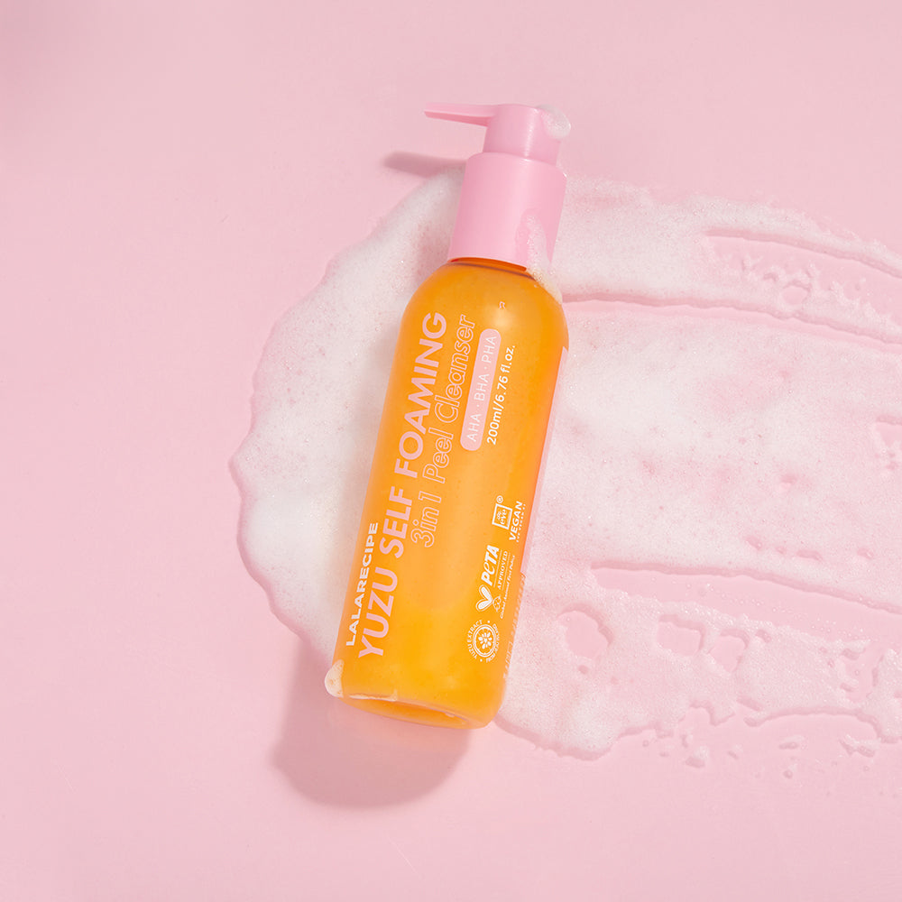 YUZU SELF FOAMING 3in1 Cleanser