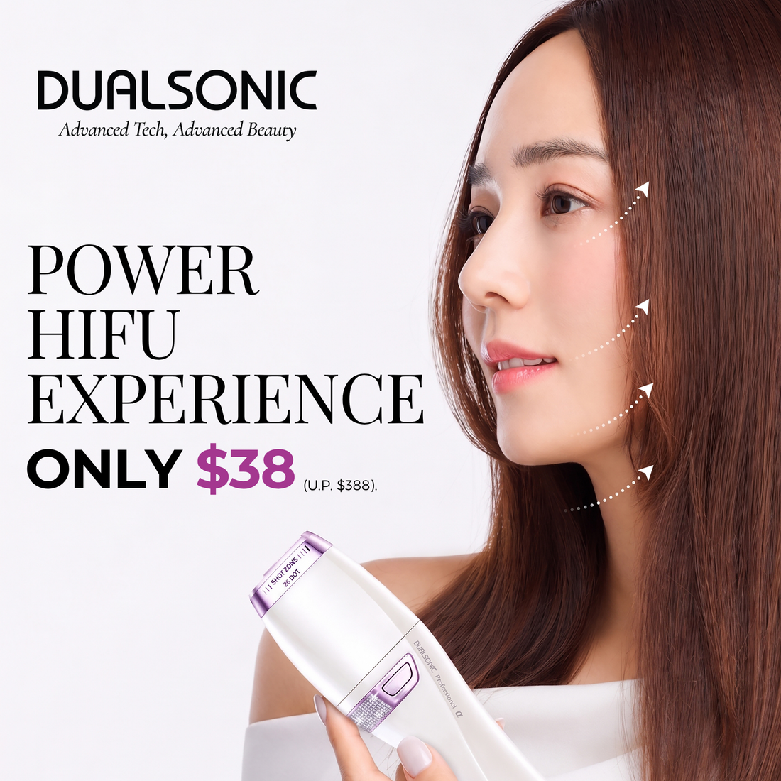 DUALSONIC Power HIFU EXPERIENCE E-Voucher
