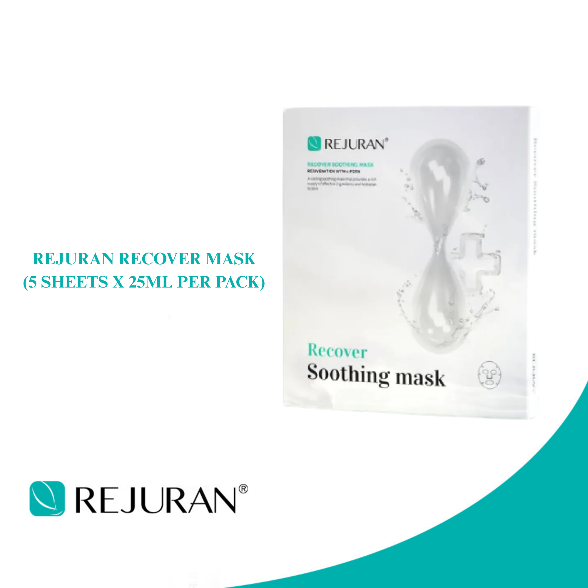 Rejuran Recover Mask(5 sheets x 25ml per pack)