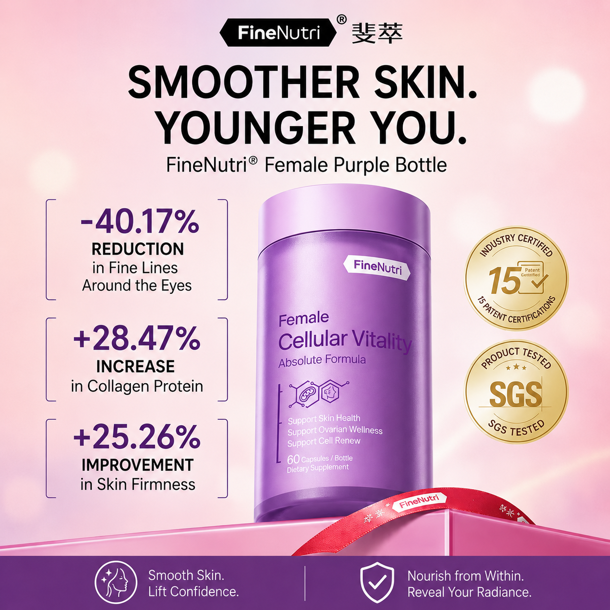 Female Cellular Vitality Bottle
